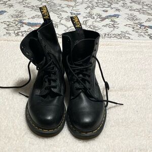 Dr. Martens Black Leather Boots